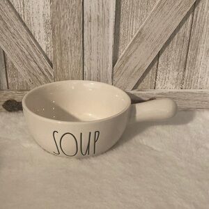 Rae Dunn Soup Bowl with Handle
